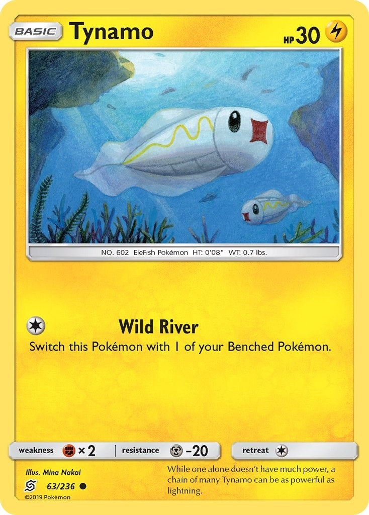 Image for Tynamo (63) (63/236) (SM - Unified Minds) (SM11) - Pokemon