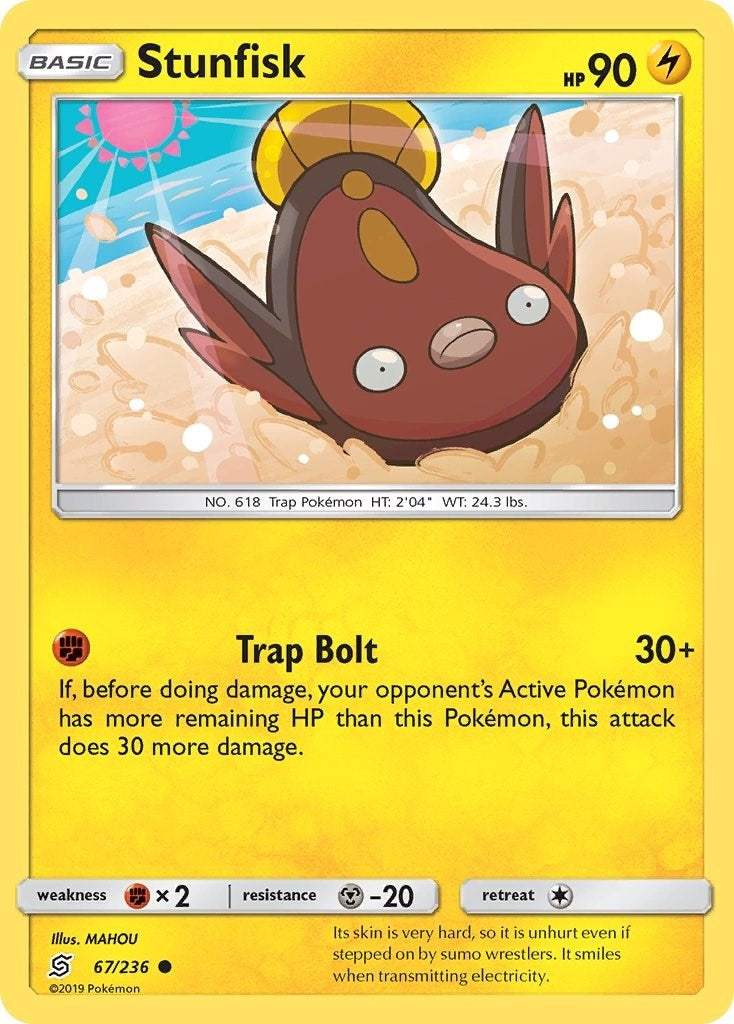 Image for Stunfisk (67/236) (SM - Unified Minds) (SM11) - Pokemon