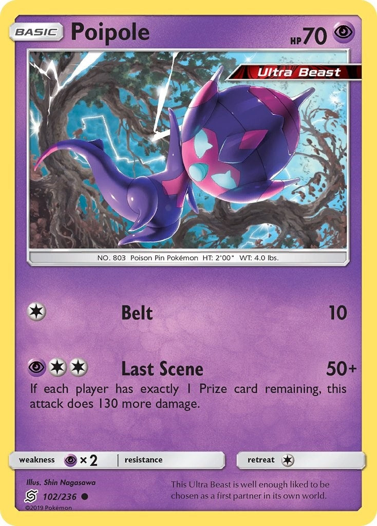Image for Poipole (102/236) (SM - Unified Minds) (SM11) - Pokemon