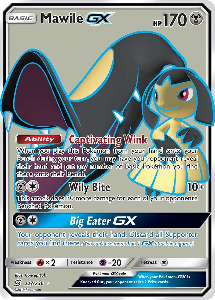 Image for Mawile GX (Full Art) (227/236) (SM - Unified Minds) (SM11) - Pokemon