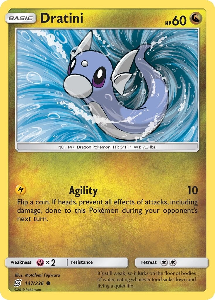 Image for Dratini (147) (147/236) (SM - Unified Minds) (SM11) - Pokemon