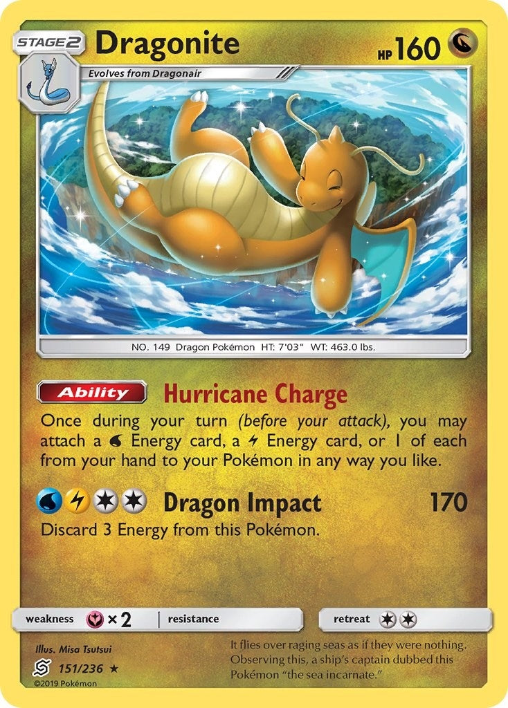 Image for Dragonite (151/236) (SM - Unified Minds) (SM11) - Pokemon