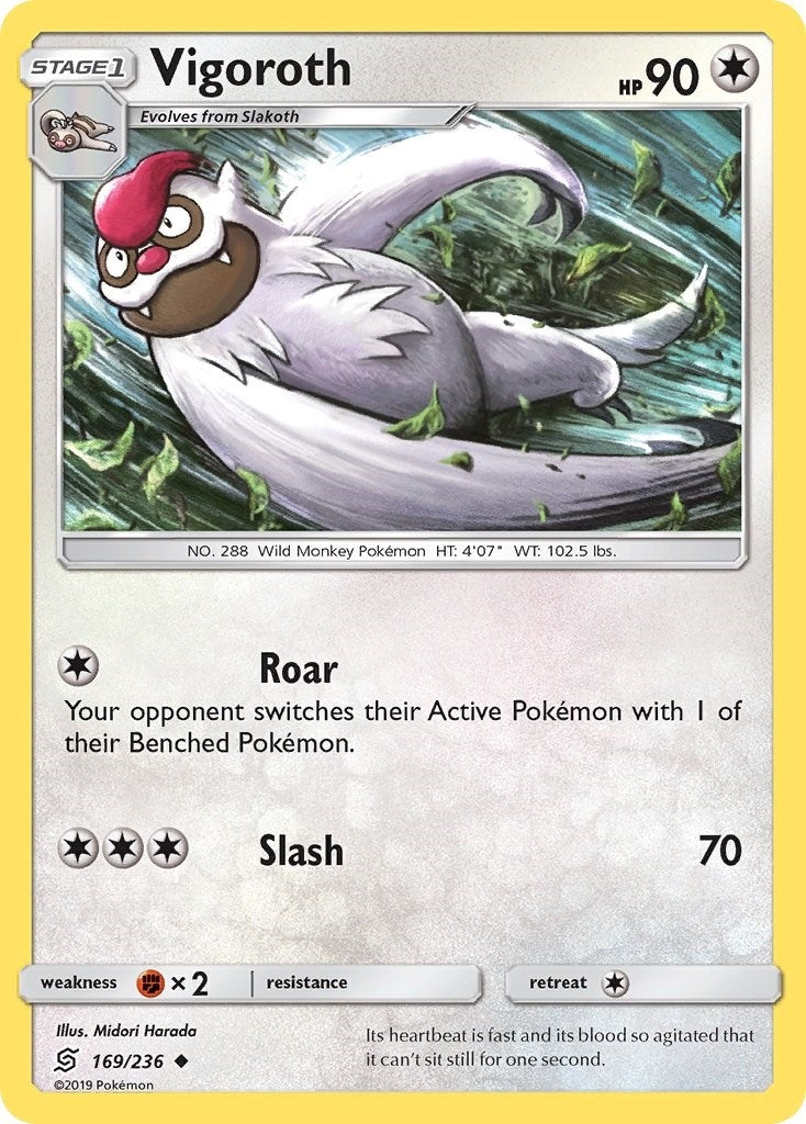 Image for Vigoroth (169/236) (SM - Unified Minds) (SM11) - Pokemon