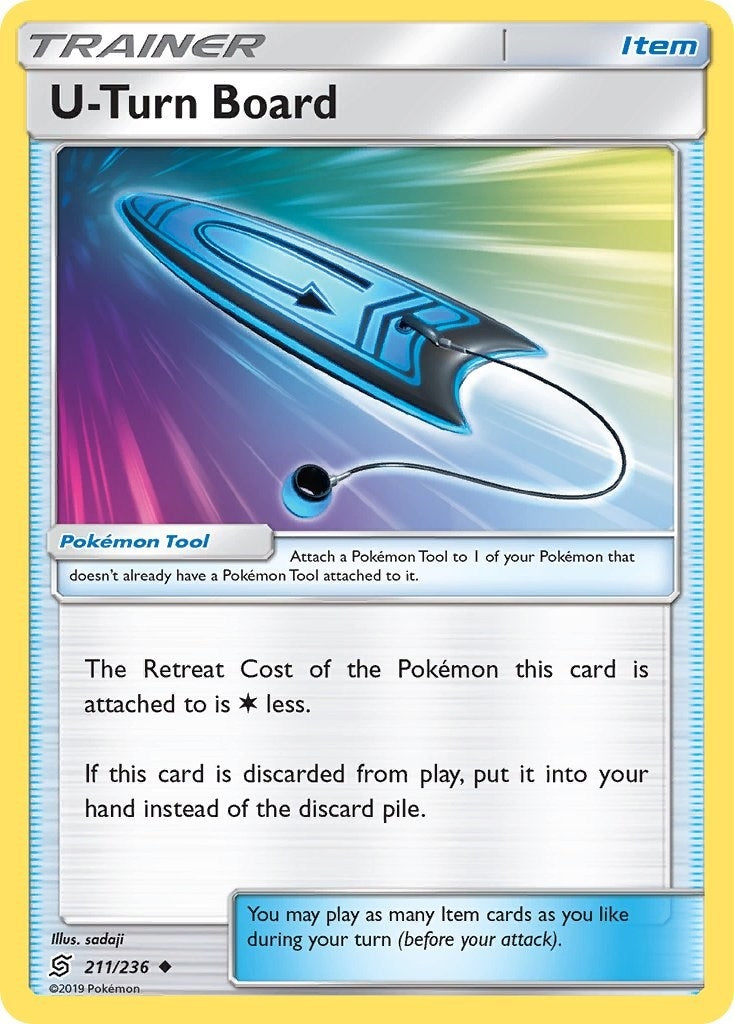 Image for U-Turn Board (211/236) (SM - Unified Minds) (SM11) - Pokemon