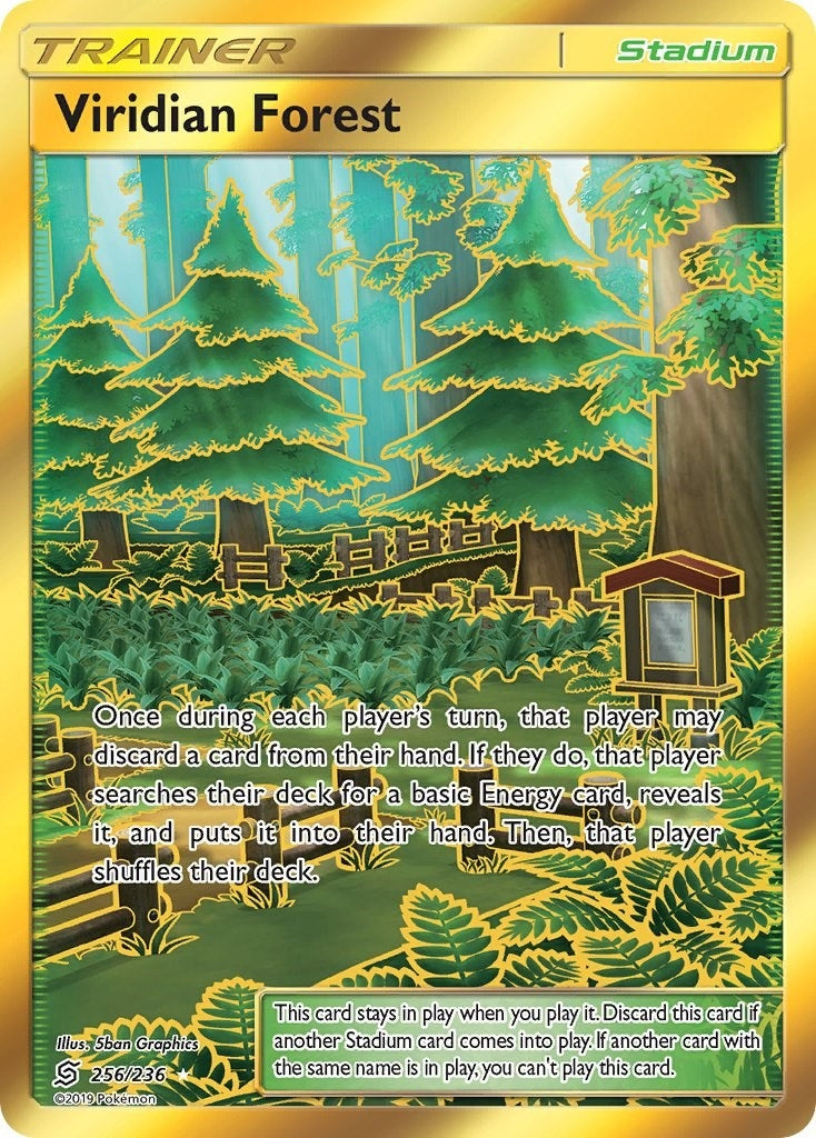 Image for Viridian Forest (Secret) (256/236) (SM - Unified Minds) (SM11) - Pokemon