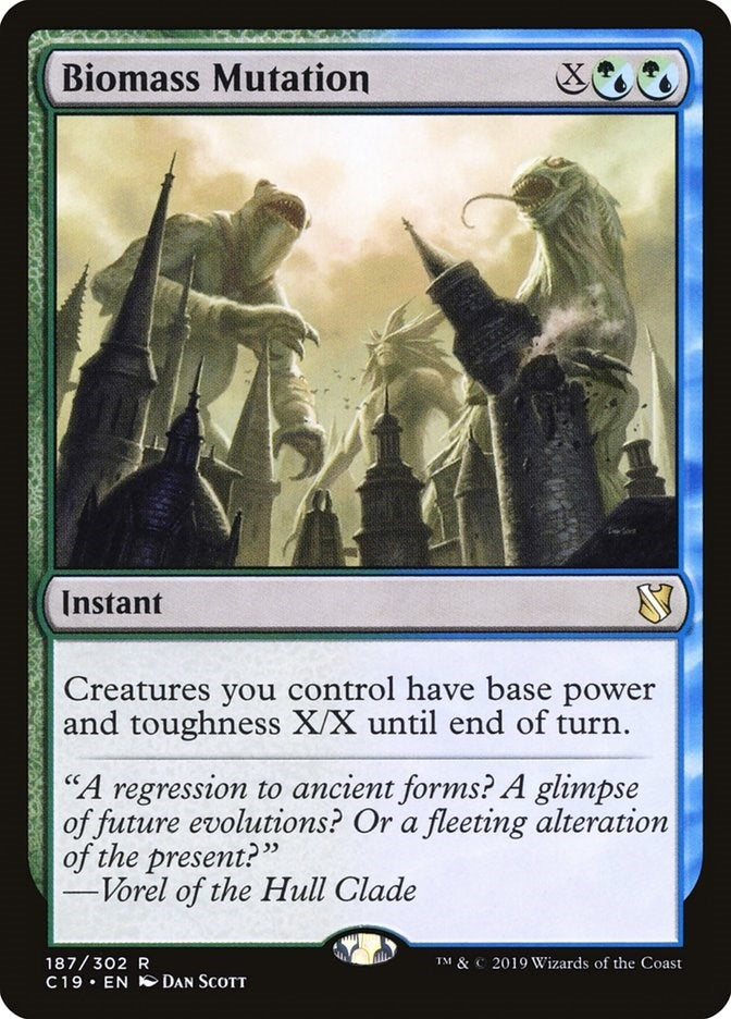 Biomass Mutation (187) (Commander 2019)
