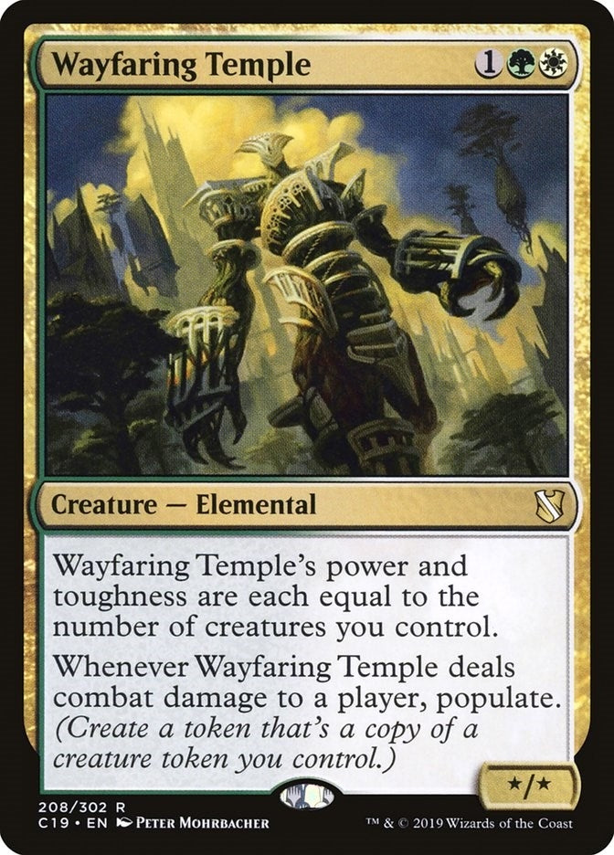 Wayfaring Temple (208) (Commander 2019)