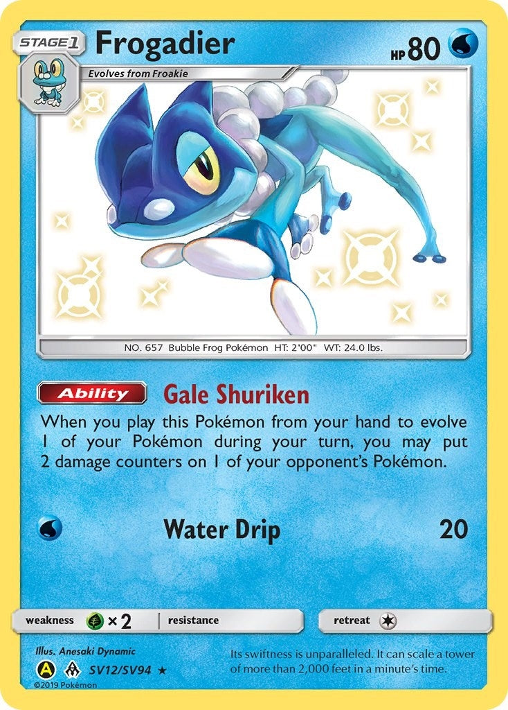 Image for Frogadier (SV12/SV94) (Hidden Fates: Shiny Vault) - Pokemon