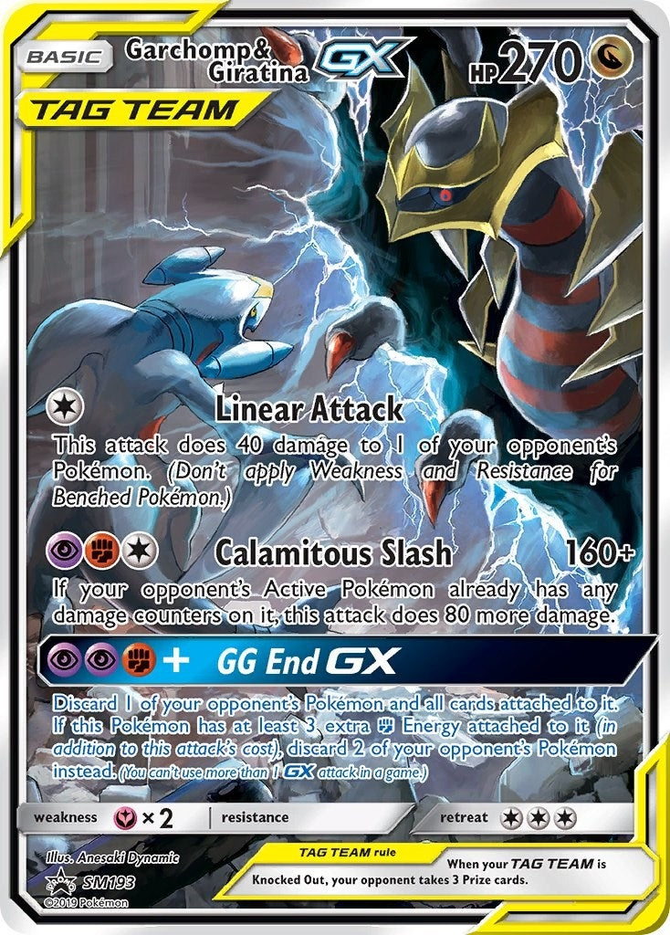 Image for Garchomp & Giratina GX - SM193 (SM193) (SM Promos) (SMP) - Pokemon
