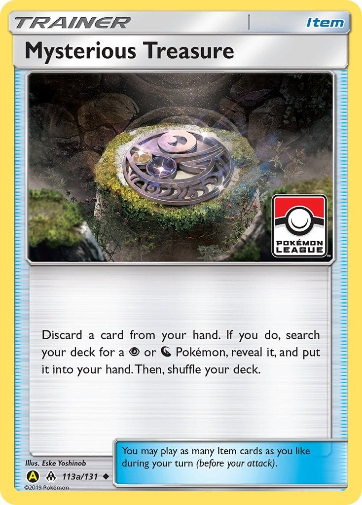 Image for Mysterious Treasure - 113a/131 (Pokemon League) (113a/131) (League & Championship Cards) (PR) - Pokemon