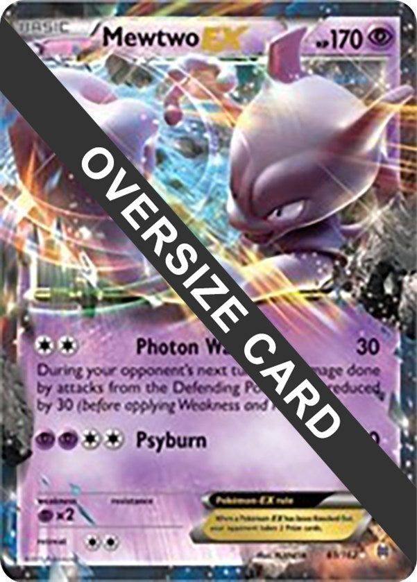 Image for Mewtwo EX (061/162) (Jumbo Cards) (PR) - Pokemon