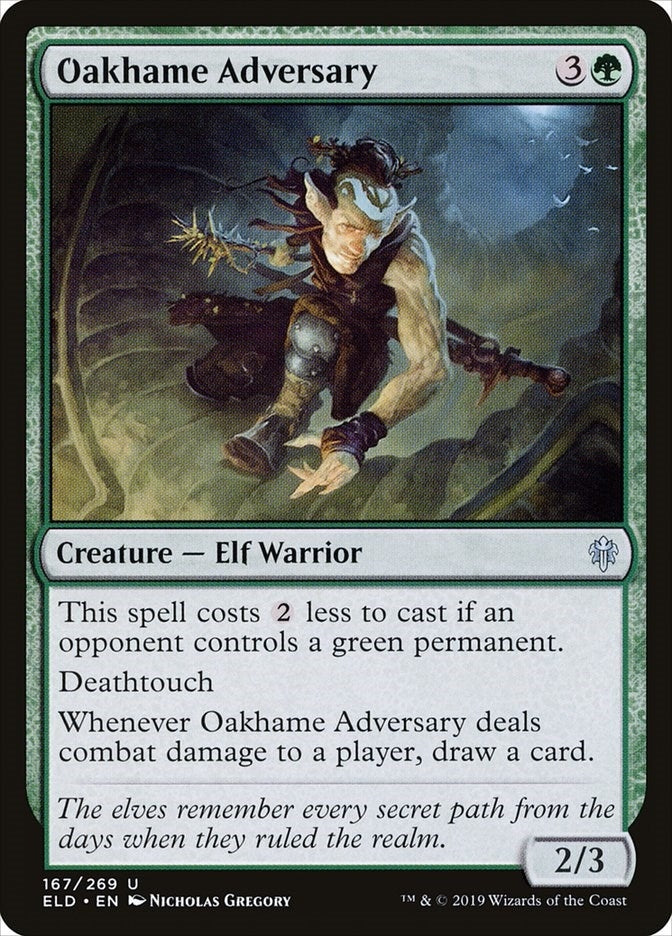 Oakhame Adversary (167) (Throne of Eldraine)
