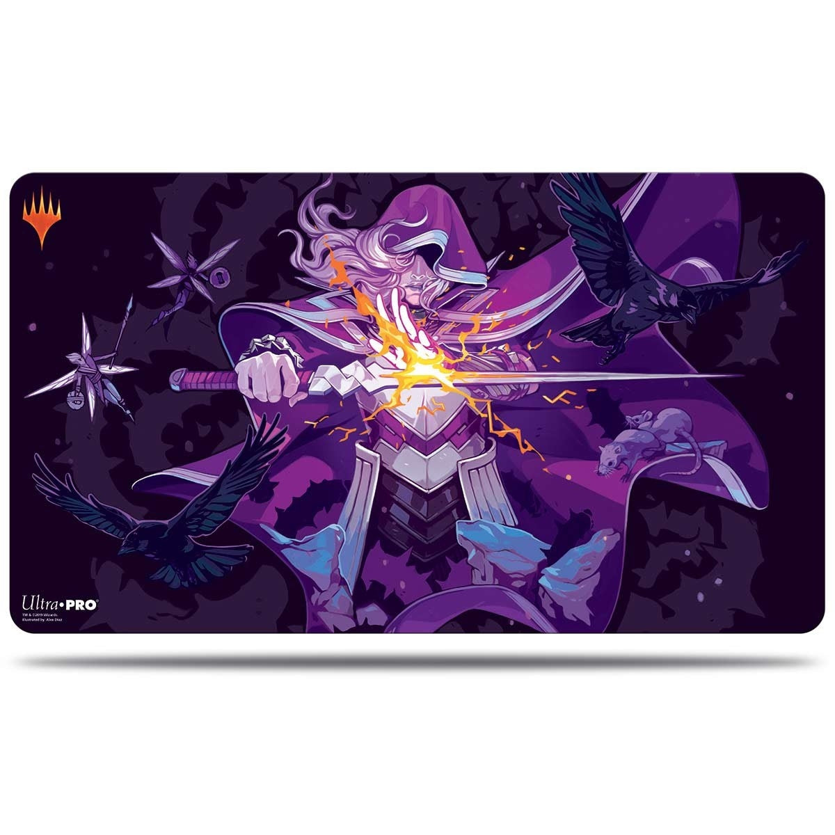 Image for Throne of Eldraine Rowan Candy Cane Small Size Playmat for Magic - Playmats