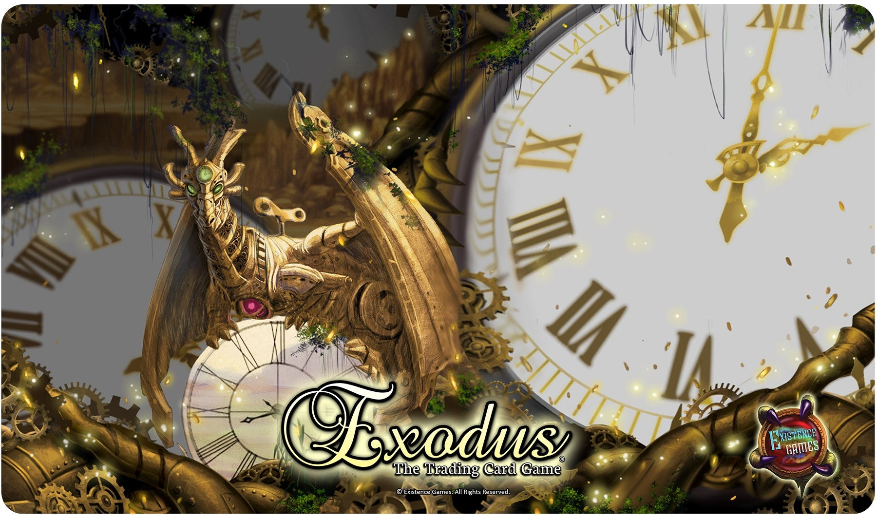 Image for Clock Dragon Playmat for Exodus TCG - Playmats