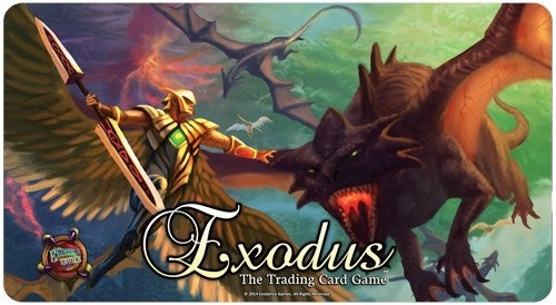 Image for Dragon vs. Angels Playmat for Exodus TCG - Playmats