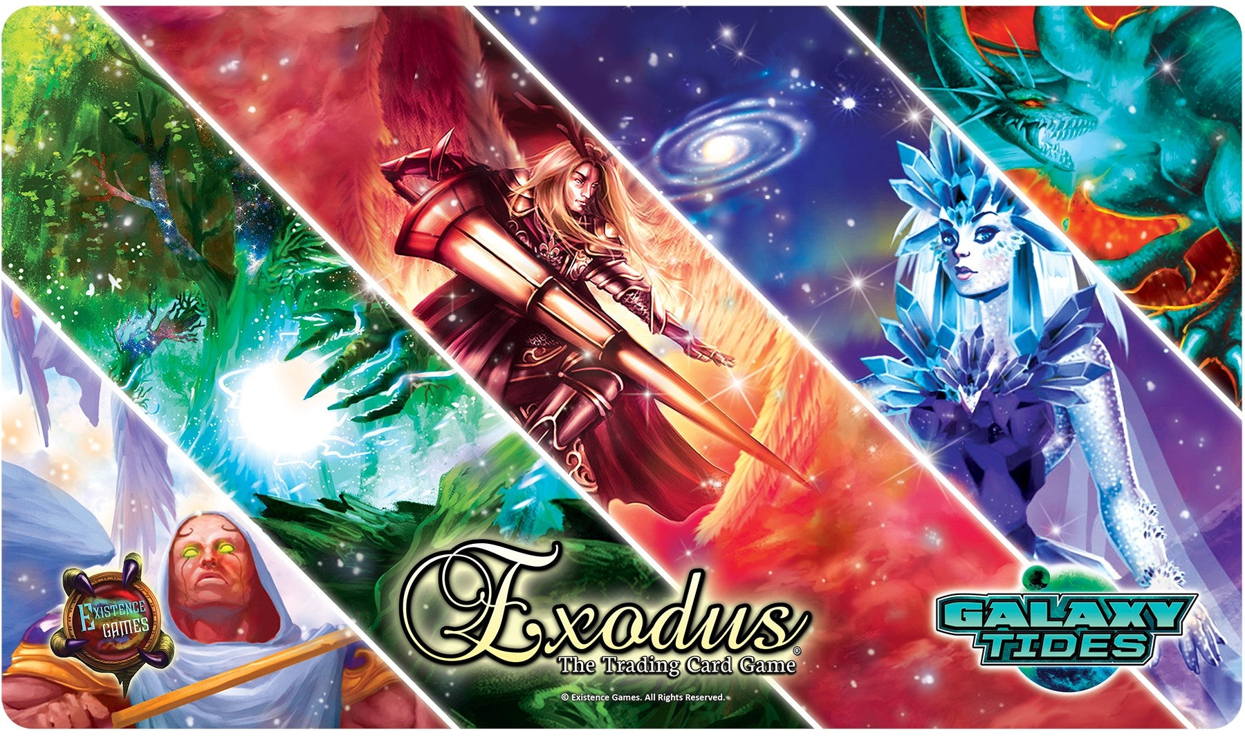 Image for Galaxy Tides Uncommon Playmat for Exodus TCG - Playmats