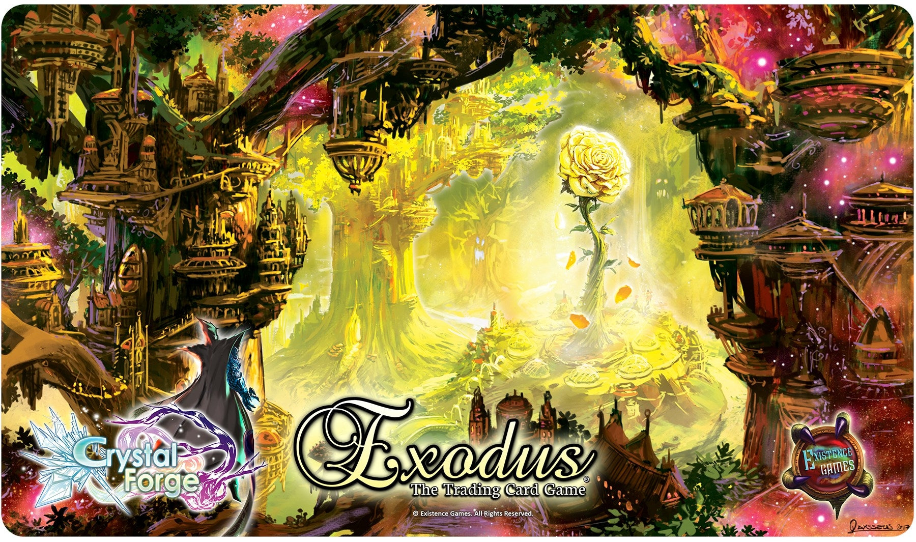 Image for Treeforge Complex Playmat for Exodus TCG (Stitched Edge) - Playmats