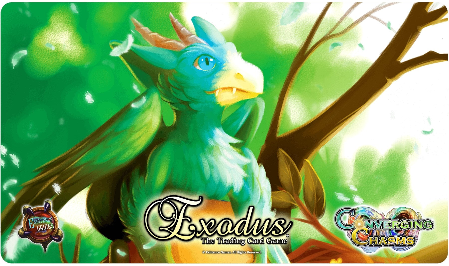 Image for Converging Chasms Drangelic Outcross Playmat for Exodus TCG - Playmats