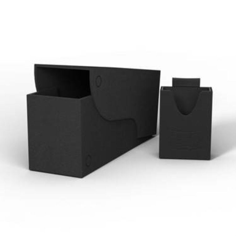 Image for Dragon Shield Nest+ 300 Deck Box - Black/Black (Holds 300+) - Deck Boxes