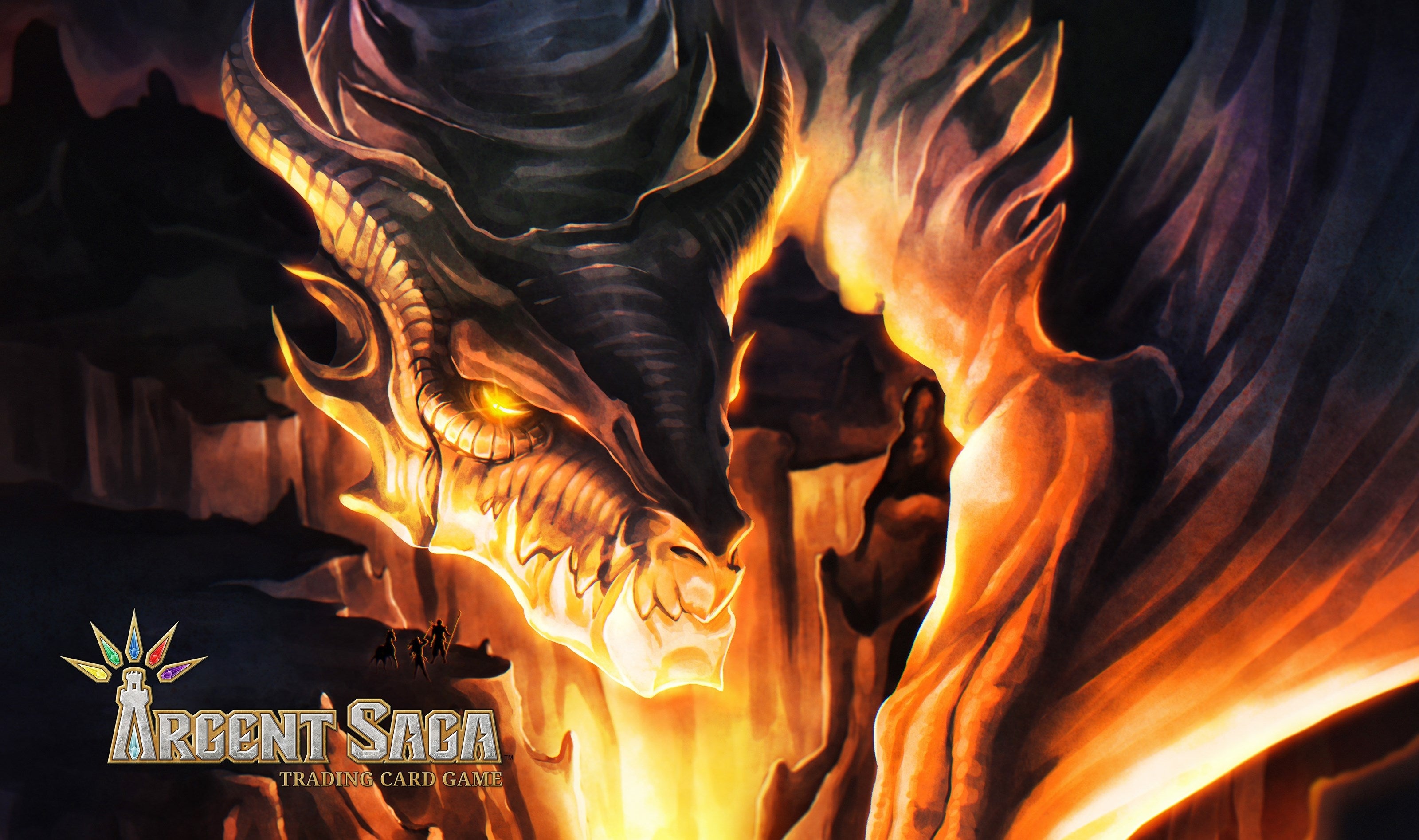 Image for Argent Saga TCG Rubber Playmat - Slumbering Dragon - Playmats