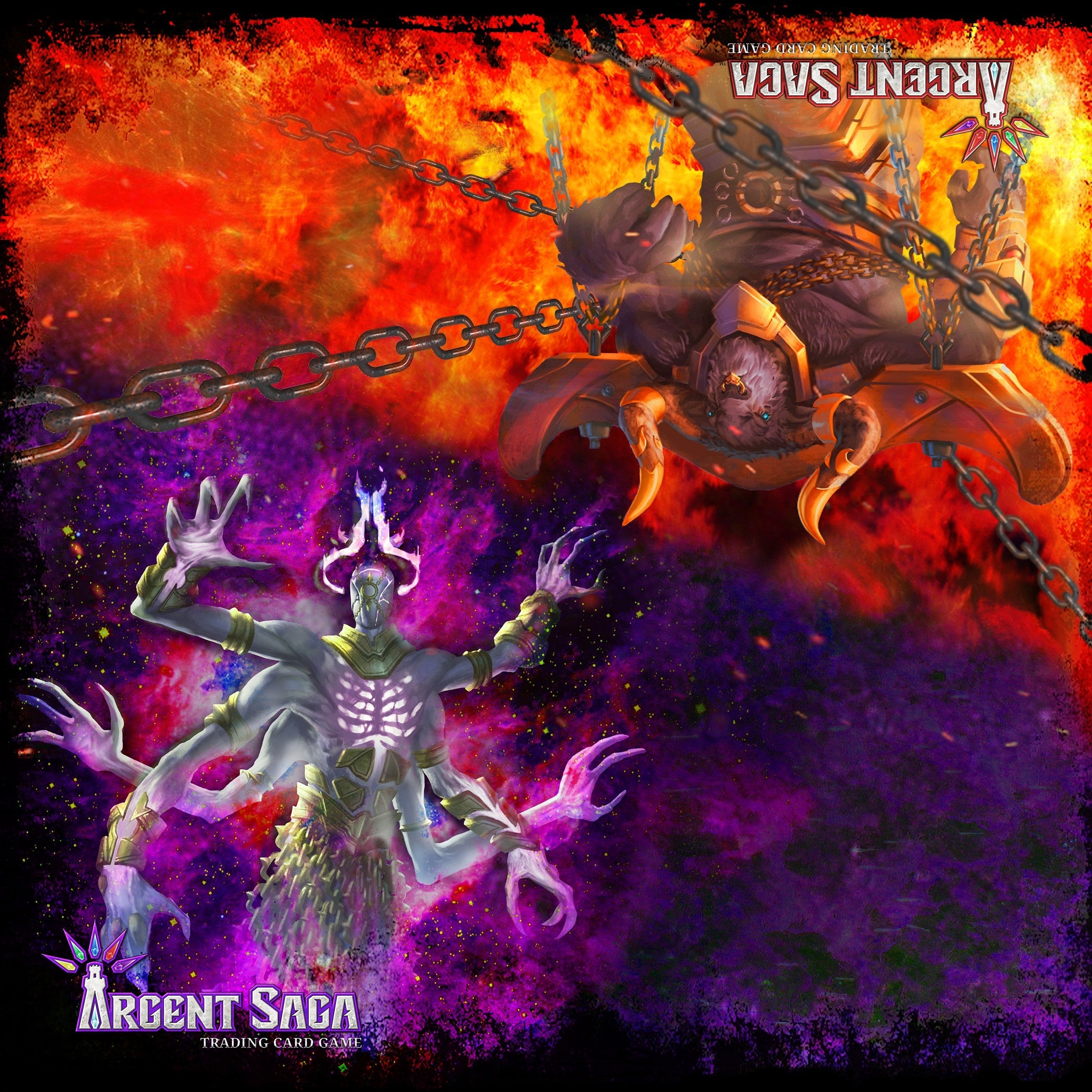 Image for Argent Saga TCG Cloth 2-Player Playmat - Expansions - Playmats