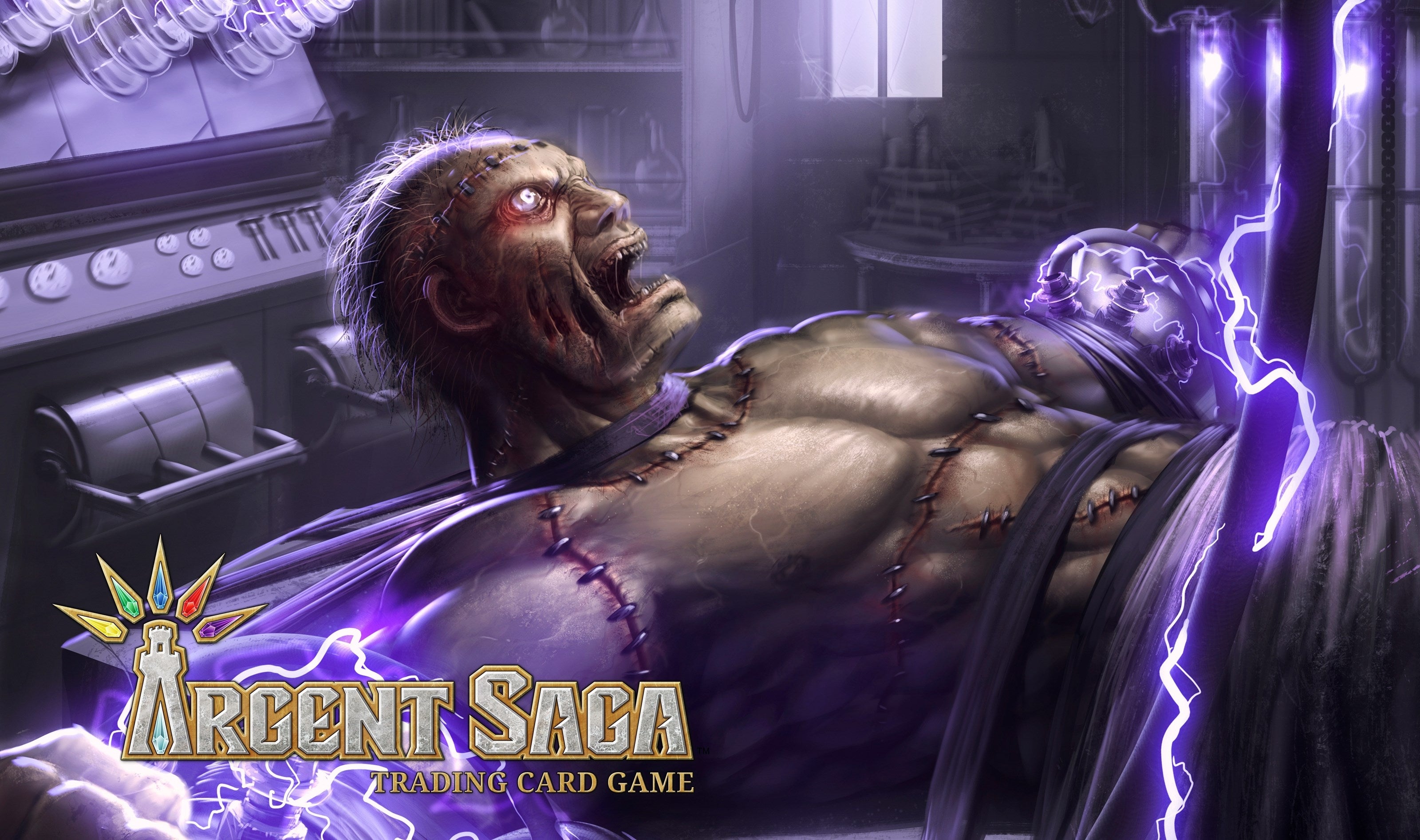 Image for Argent Saga TCG Rubber Event Playmat - Experimental (Daily Exclusive: Gen Con 2019) - Playmats