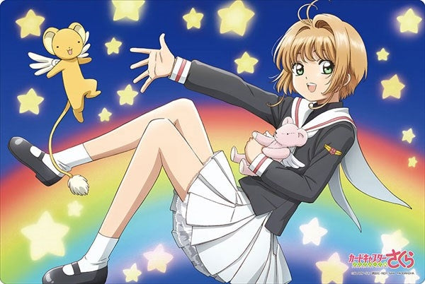 Image for Bushiroad Rubber Mat Collection Vol.422: Cardcaptor Sakura: Clear Card - Sakura & Kero-chan - Playmats