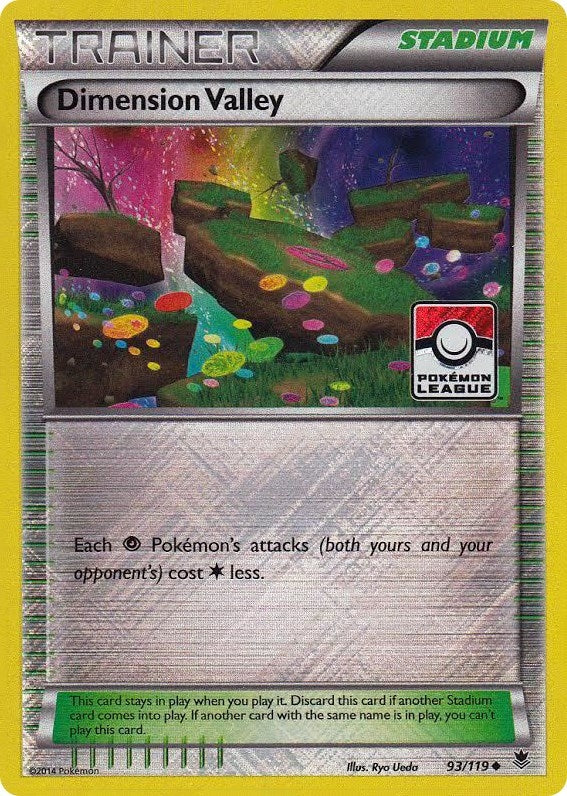 Image for Dimension Valley - 93/119 (Pokemon League) (093/119) (League & Championship Cards) (PR) - Pokemon