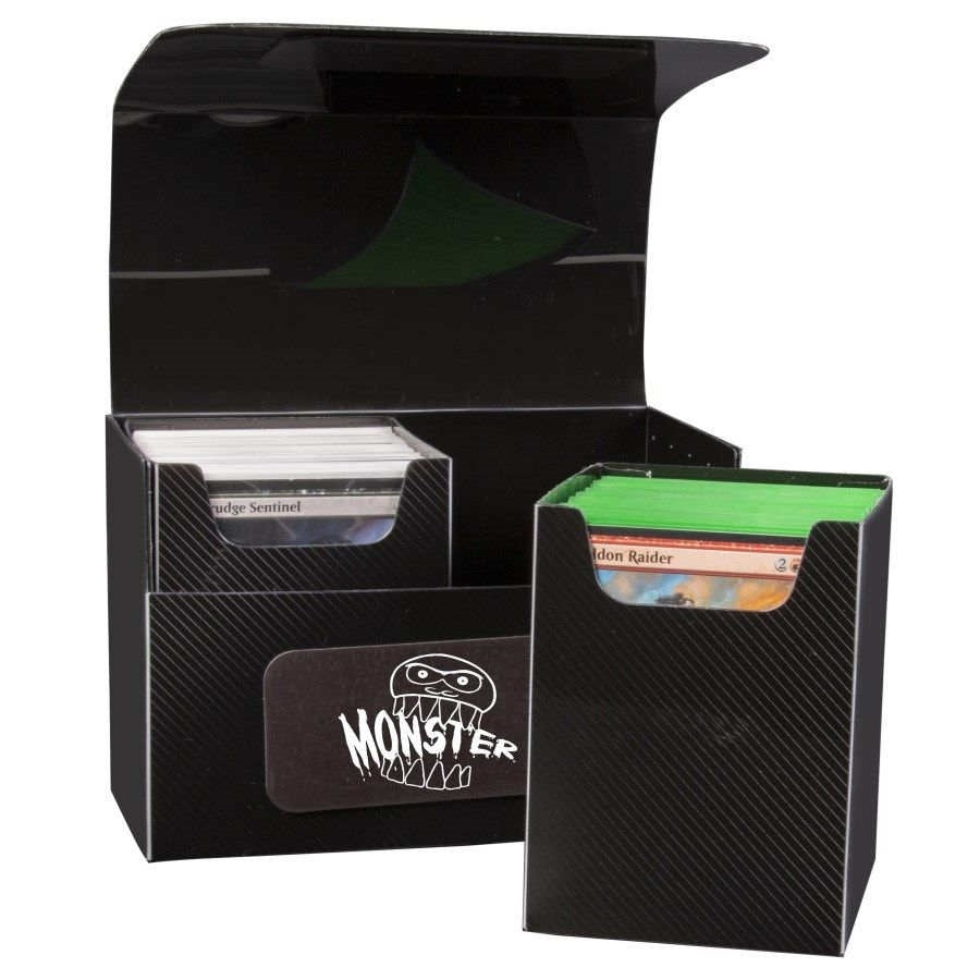 Image for XL Double Deck Box - Black (Holds 200) - Deck Boxes