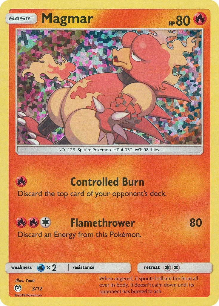 Image for Magmar (003/012) (McDonald's Promos 2019) (M19) - Pokemon