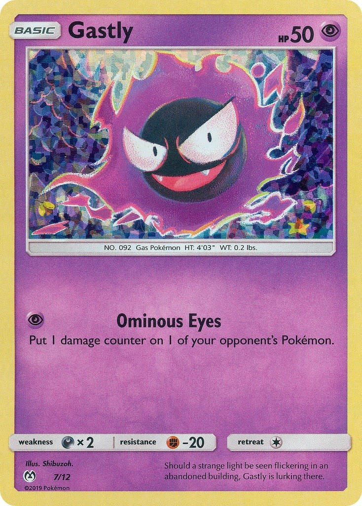 Image for Gastly (007/012) (McDonald's Promos 2019) (M19) - Pokemon