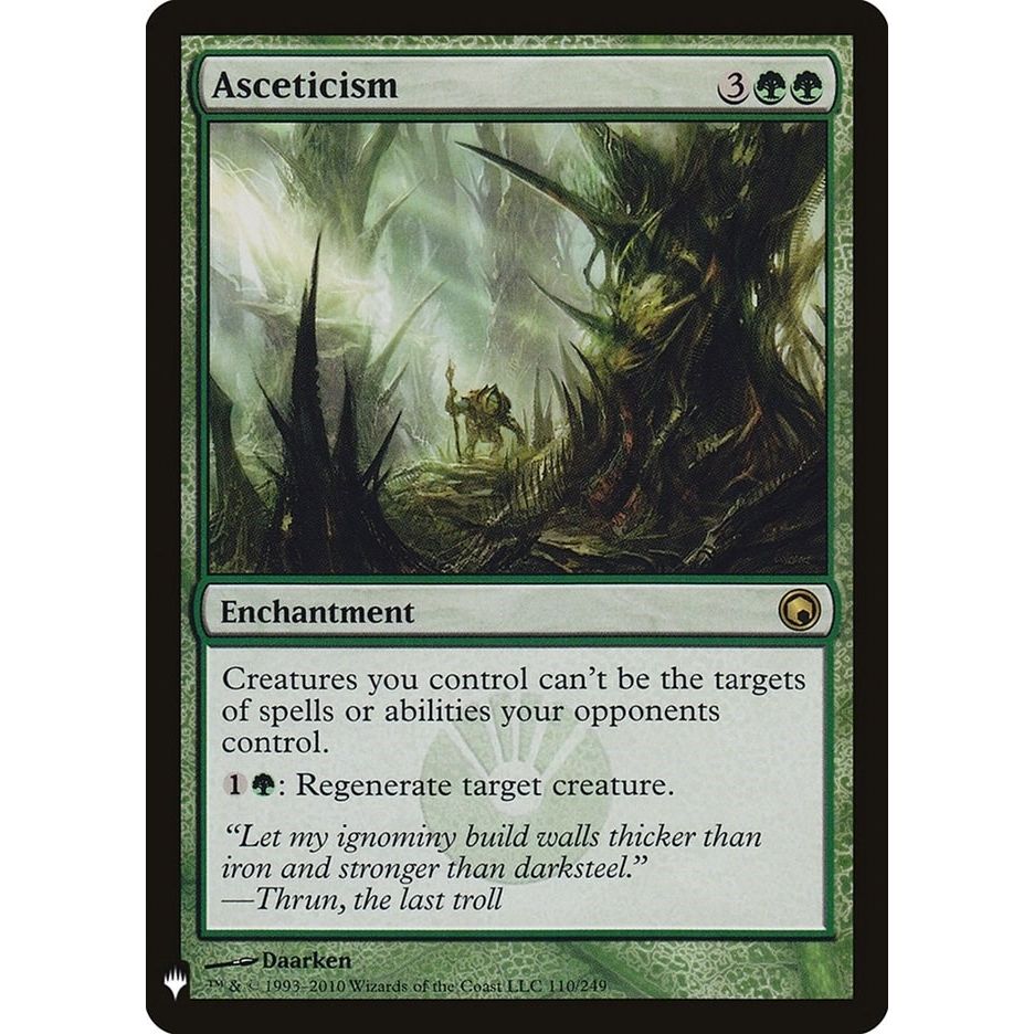 Asceticism (110) (The List Reprints) - PokeBox USA