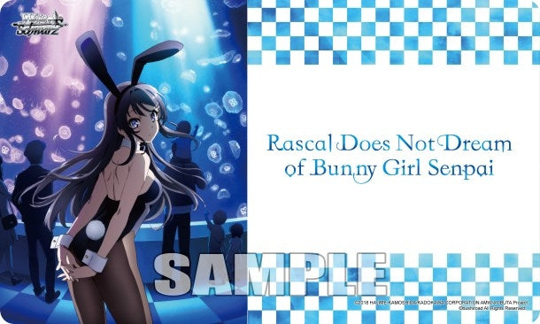 Image for Weiss Schwarz Preorder Playmat - Rascal Does Not Dream of Bunny Girl Senpai - Playmats
