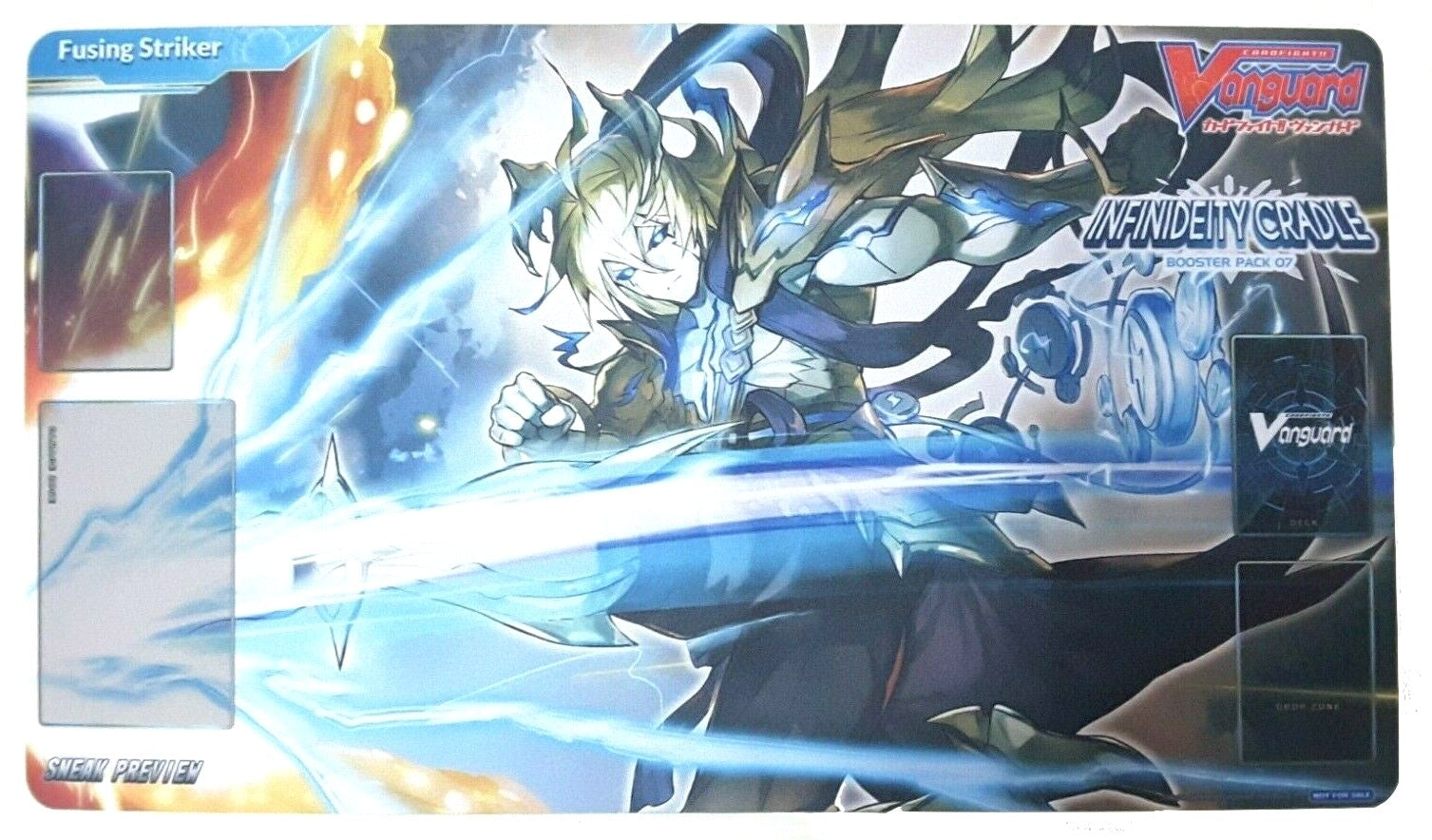 Image for Cardfight!! Vanguard Sneak Preview Playmat: Infinideity Cradle - Fusing Striker - Playmats