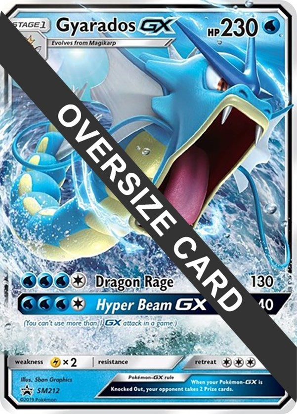 Image for Gyarados GX - SM212 (SM Black Star Promo) (SM212) (Jumbo Cards) (PR) - Pokemon