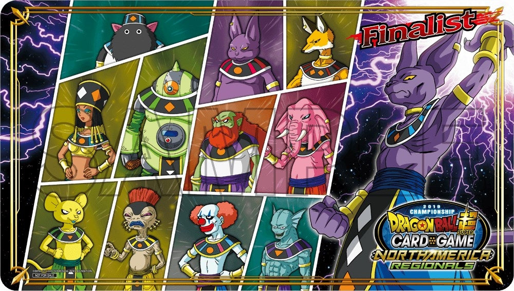 Image for Dragon Ball Super: National Championship July 2019 - Finalist Playmat - Playmats