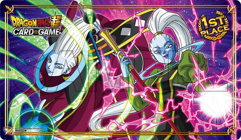 Image for Dragon Ball Super: OTAKON 2019 Team Tournament - 1st Place Playmat featuring Whis & Vados - Playmats