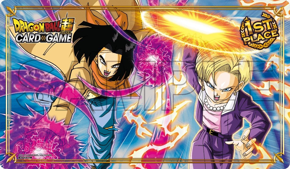 Image for Dragon Ball Super: OTAKON 2019 Team Tournament - 1st Place Playmat featuring Android 17 & Android 18 - Playmats