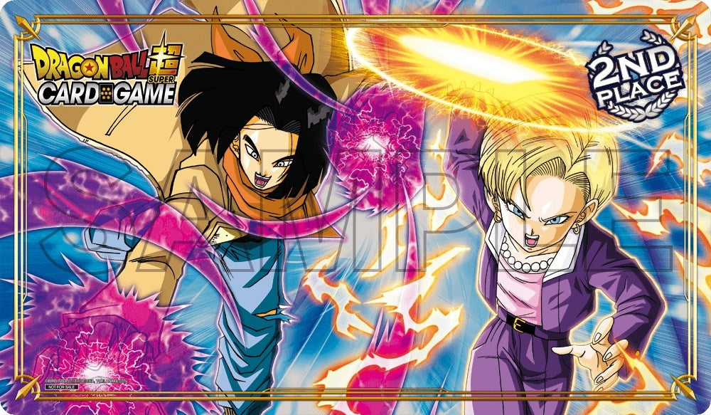 Image for Dragon Ball Super: OTAKON 2019 Team Tournament - 2nd Place Playmat featuring Android 17 & Android 18 - Playmats
