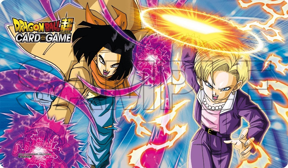 Image for Dragon Ball Super: OTAKON 2019 Team Tournament - Participation Playmat featuring Android 17 & Android 18 - Playmats