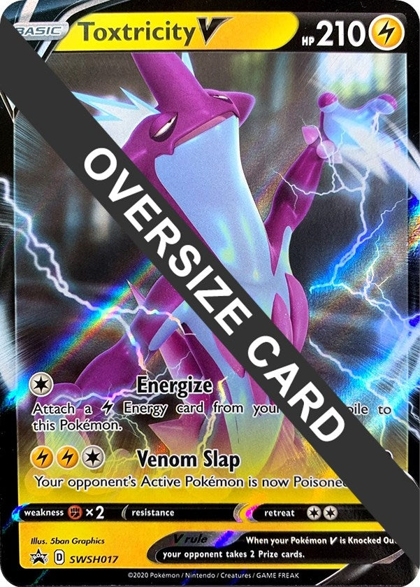 Image for Toxtricity V - SWSH017 (SWSH017) (Jumbo Cards) (PR) - Pokemon