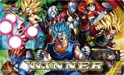 Image for Dragon Ball Super: Cross Worlds Shop Tournament Winner Playmat - Saiyans - Playmats