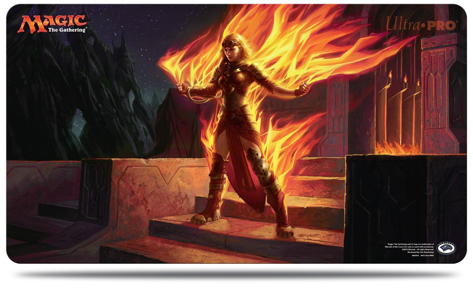 Image for Magic Origins Chandra Nalaar Playmat for Magic - Playmats