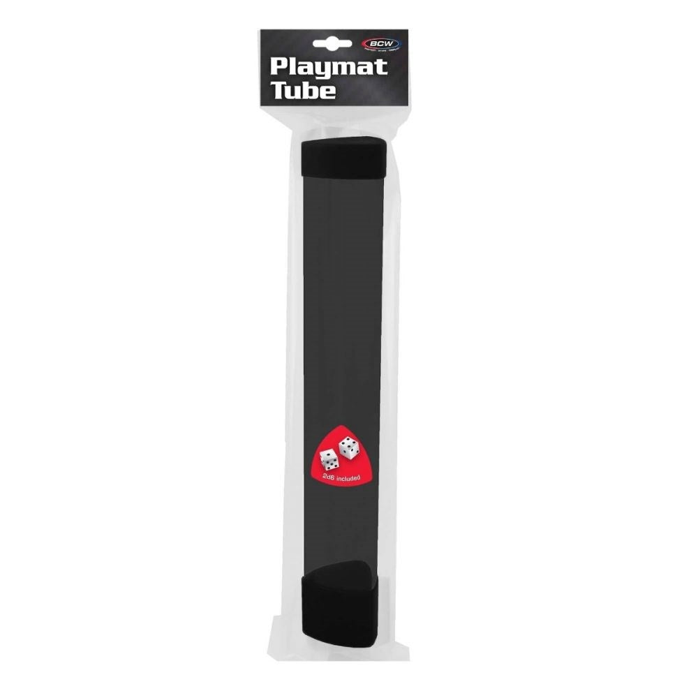 Image for BCW Playmat Tube with Dice Cap - Smoke - Playmats