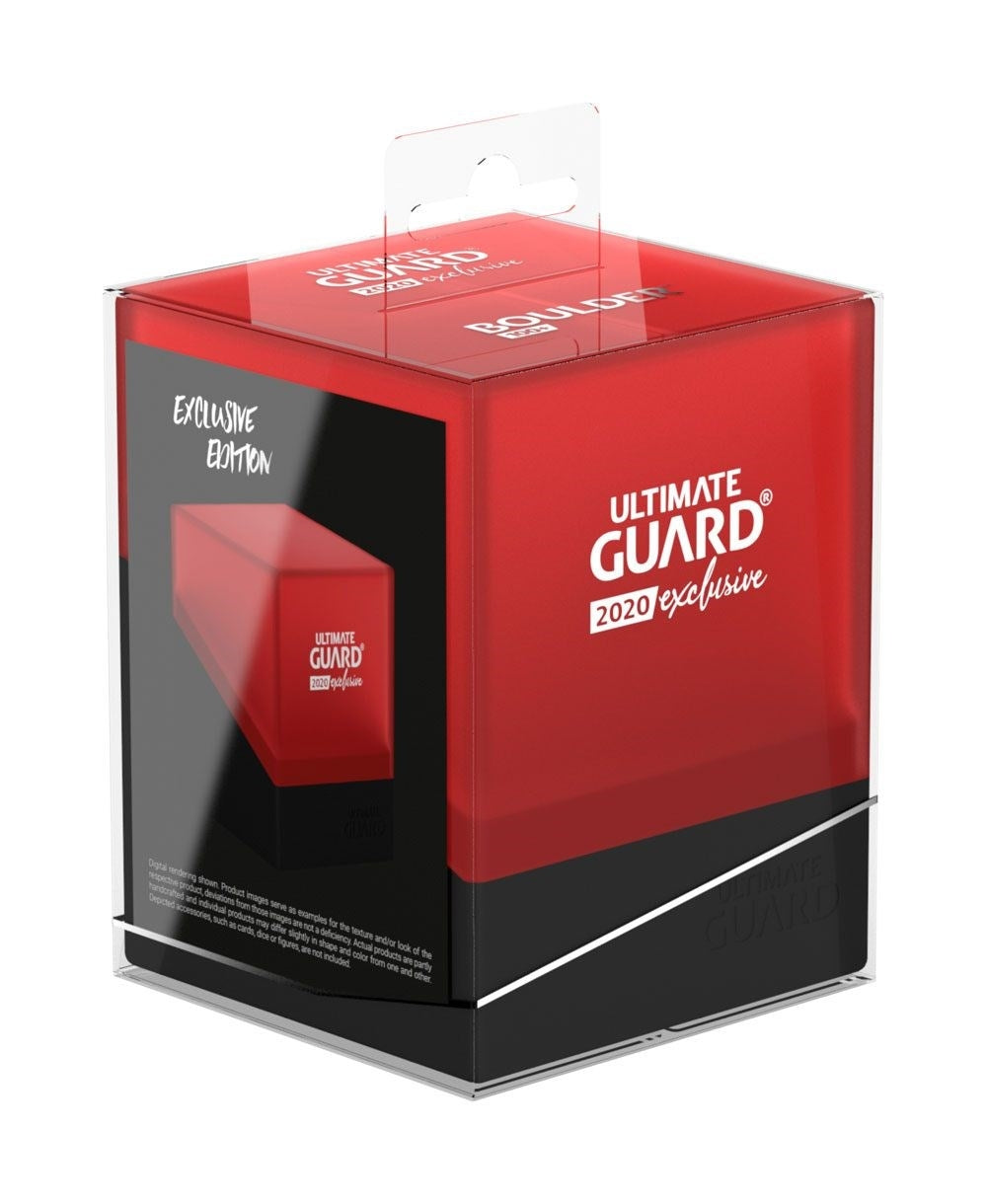 Image for Ultimate Guard 2020 Exclusive Boulder Deck Case - Red (Holds 100+) - Deck Boxes