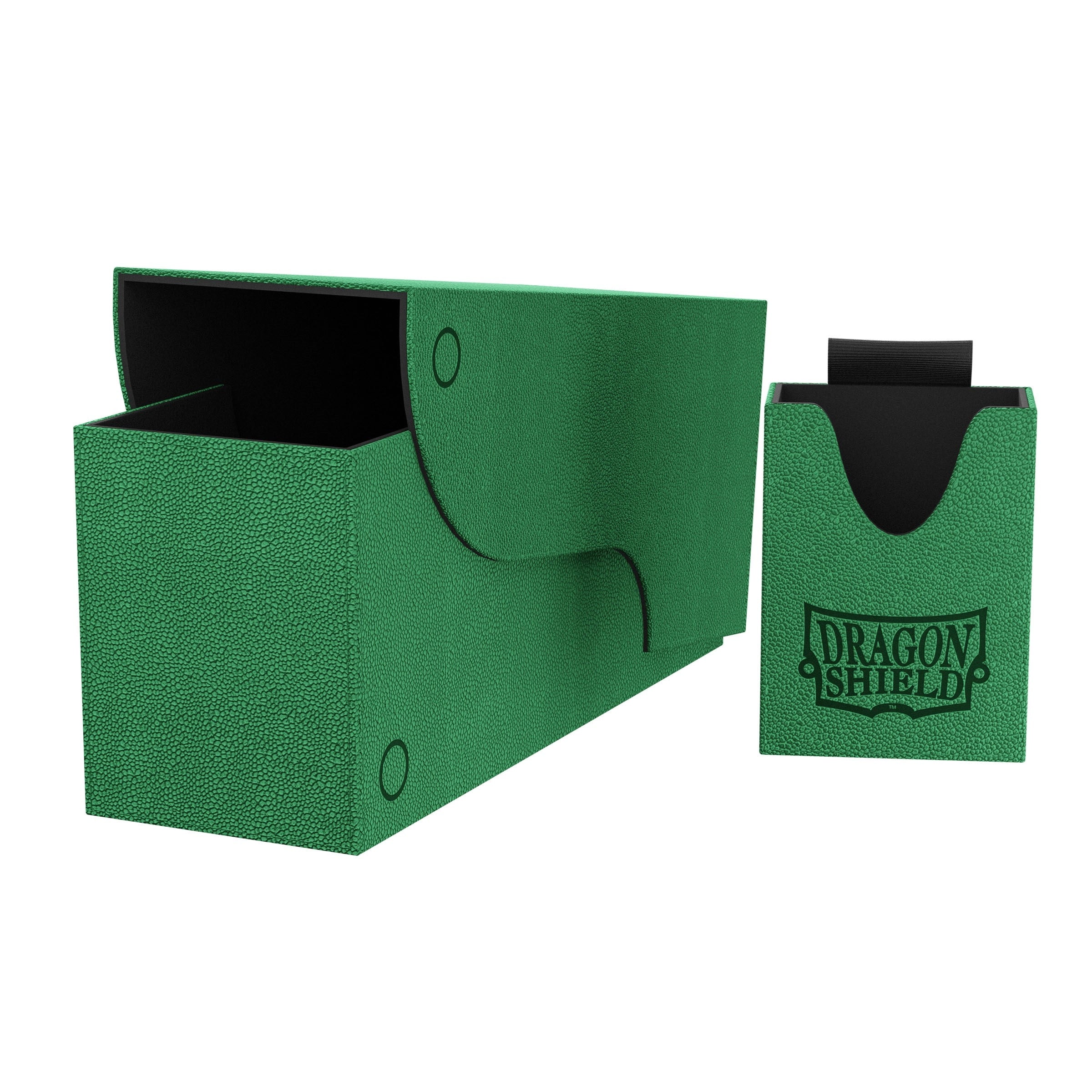 Image for Dragon Shield Nest+ 300 Deck Box - Green/Black (Holds 300+) - Deck Boxes
