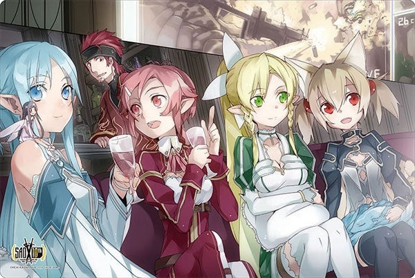 Image for Bushiroad Rubber Mat Collection Vol.496: Sword Art Online 10th Anniversary - Phantom Bullet Group Illustration Ver. - Playmats