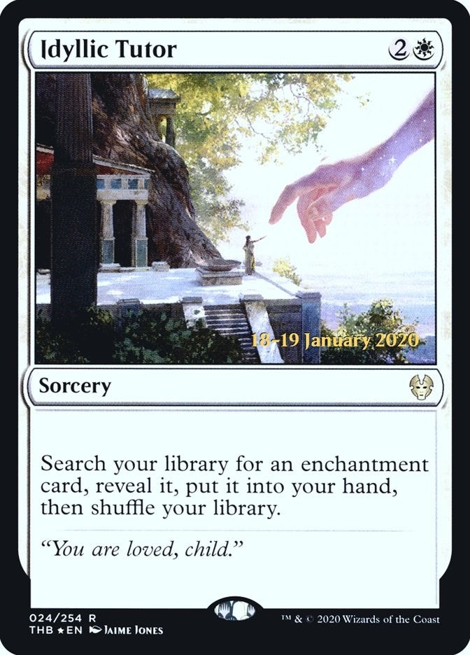 Idyllic Tutor (24) (Prerelease Cards)