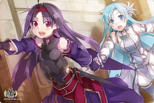 Image for Bushiroad Rubber Mat Collection Vol.495: Sword Art Online 10th Anniversary - Mother's Rosario Asuna & Yuuki - Playmats