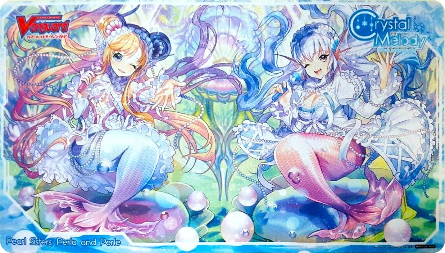 Image for Cardfight!! Vanguard Preorder Playmat: Crystal Melody - Pearl Sisters - Playmats